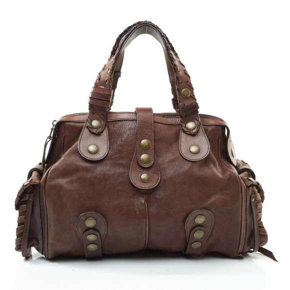 Chloe Handbags - Auth Chloe Silverado Hand Bag Leather #7839C44